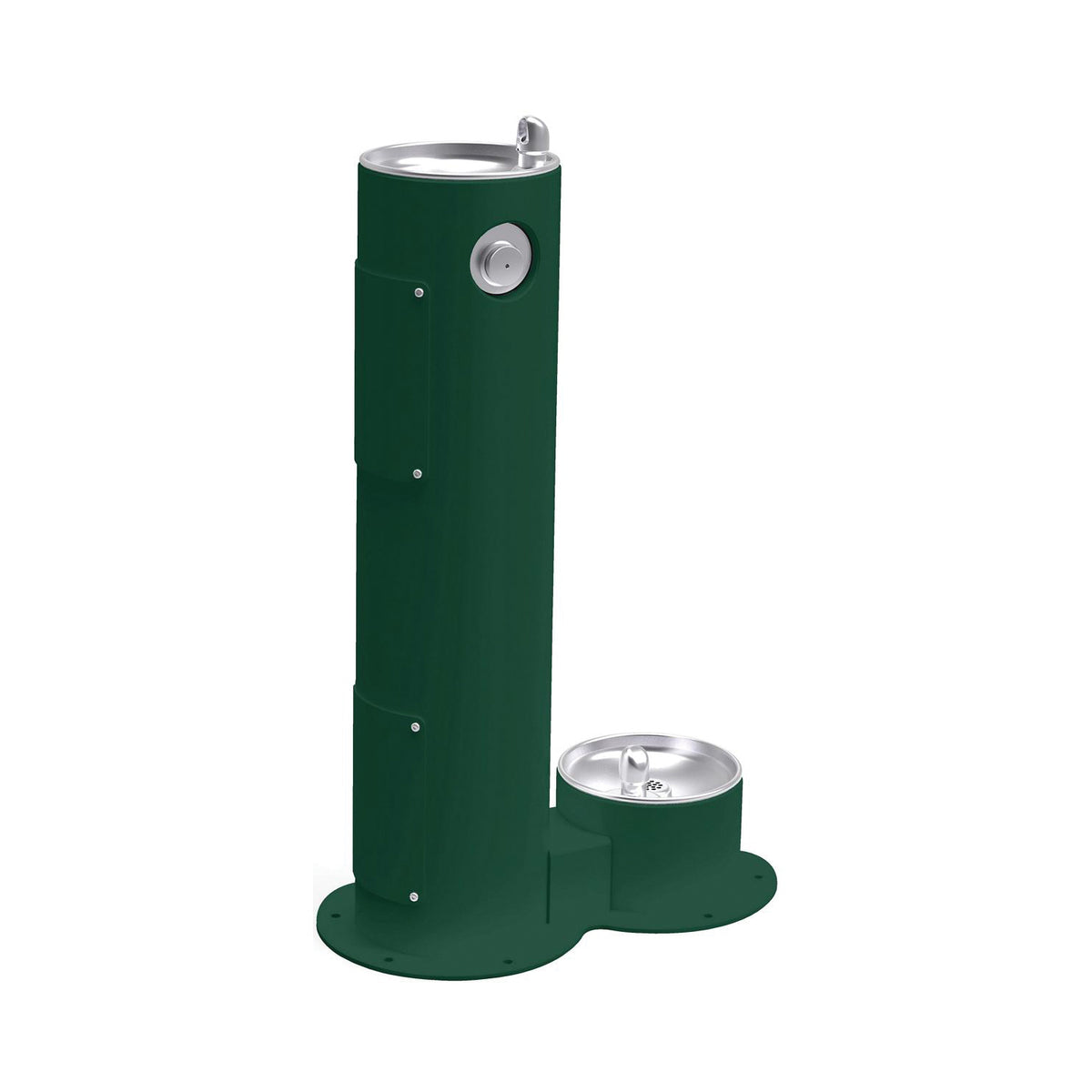 Elkay® LK4400DBFRK Non-Filtered Heavy Duty Pedestal Fountain With Pet Station