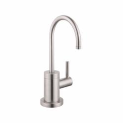 Hansgrohe 04301800 Talis S Universal Beverage Faucet, 1.5 gpm, 1 Handle, Steel Optik, Residential