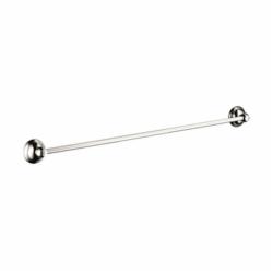 Hansgrohe 06098830 Wall Mount C Towel Bar, 24 in L Bar, 2 in OAD x 2-1/2 in OAH, Solid Brass
