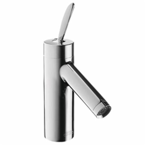 AXOR 10010001 Starck Classic Bathroom Faucet, Commercial, 1.2 gpm Flow Rate, 2-7/8 in H Spout, 1 Handles, Pop-Up Drain, 1 Faucet Holes, Polished Chrome, Function: Traditional