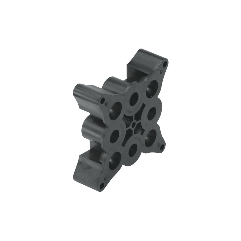 Hansgrohe 13595000 Extension Kit, For Use With: iBox® Model 01850181 Universal Plus Rough with Service Stops, Brass/Plastic, Black, Import