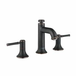 Hansgrohe 14113921 Widespread Bathroom Faucet, Talis C, Commercial, 1.2 gpm Flow Rate, 3 in H Spout, 8 in Center, Rubbed Bronze, 2 Handles, Pop-Up Drain, Import