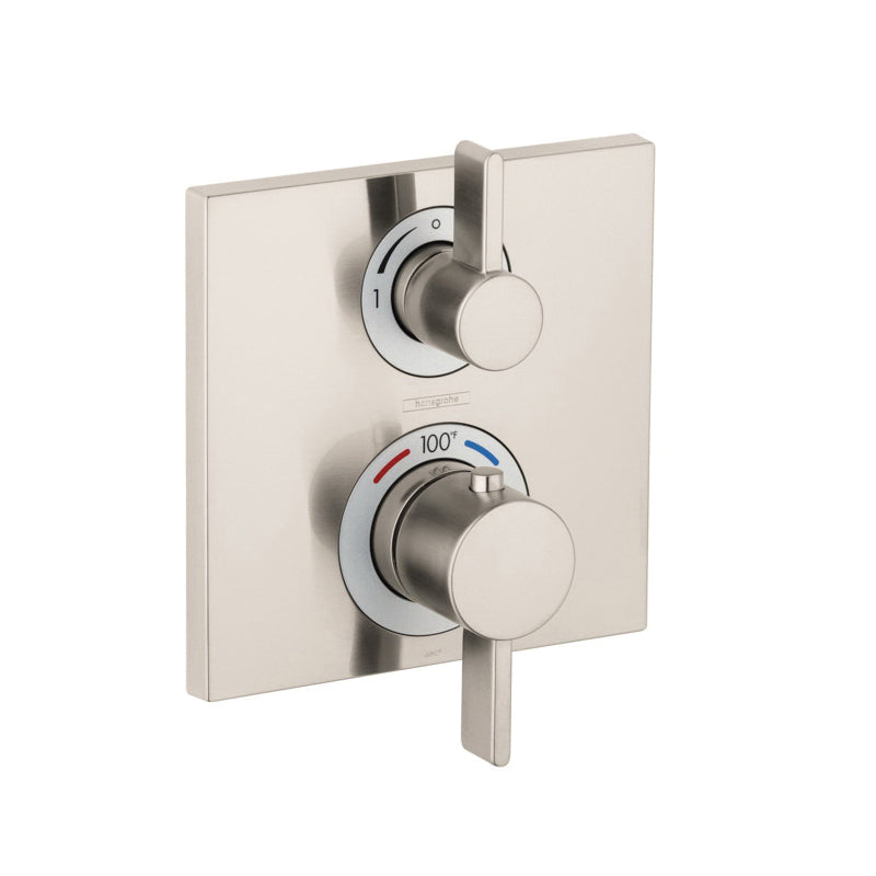 Hansgrohe 15714821 Trim With Volume Control and Diverter, Brushed Nickel