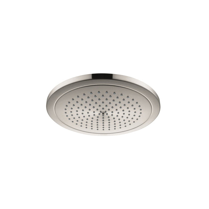 Hansgrohe 26217821 Shower Head, Croma 280, 1.8 gpm Flow Rate, 1 Sprays, 11 in Dia x 1/2 in H Head