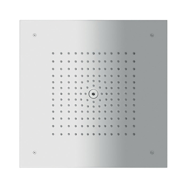 Hansgrohe 26253001 Shower Head, Raindance E 400, 2 gpm Flow Rate, 1 Sprays, 15-3/4 in W x 15-3/4 in D Head