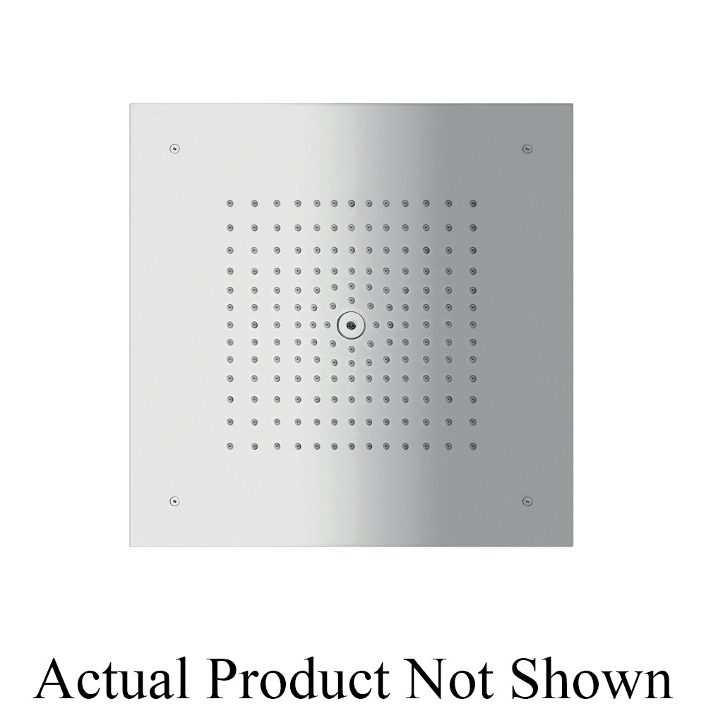Hansgrohe 26255001 Shower Head, Raindance E 400, 1.8 gpm Flow Rate, 1 Sprays, 15-3/4 in W x 15-3/4 in D Head