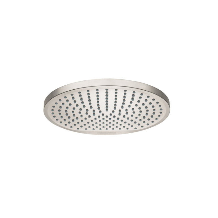 Hansgrohe 26724821 Shower Head, Crometta S 240, 2 gpm Flow Rate, 1 Sprays, 9-1/2 in Dia x 1-5/8 in H Head