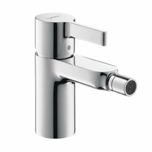 Hansgrohe 31261001 Metris S Bidet Faucet, 2.2 gpm, 3-1/4 in H Spout, 1 Handle, Pop-Up Drain, Polished Chrome, Import