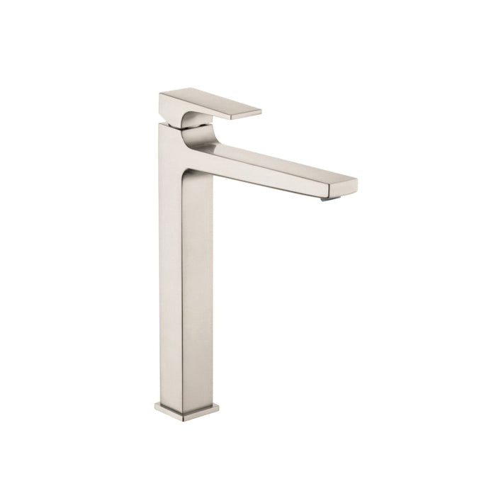 Hansgrohe 32513821 Bathroom Faucet, Metropol 260, 1.2 gpm Flow Rate, 10-1/4 in H Spout, 1 Handles, 1 Faucet Holes, Brushed Nickel, Function: Traditional
