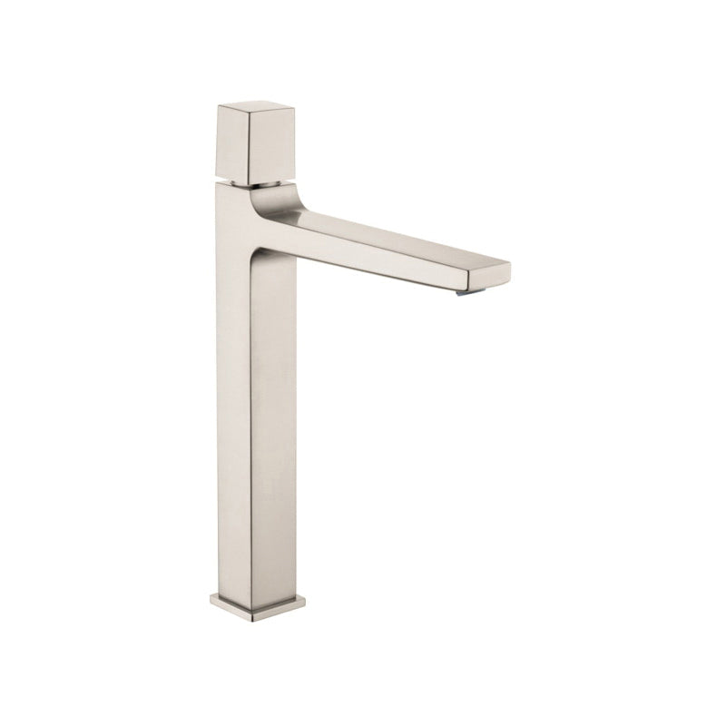 Hansgrohe 32572821 Metropol 260 Select Bathroom Faucet, 1.2 gpm Flow Rate, 10 in H Spout, 1 Handle, 1 Faucet Hole, Brushed Nickel, Function: Traditional