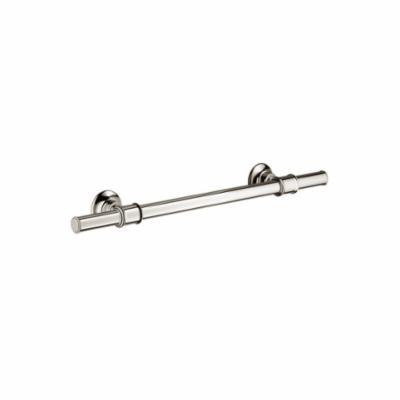 AXOR 42030830 Montreux Wall Mount Towel Bar, 12 in L Bar, 2-7/8 in OAD x 2-1/8 in OAH, Solid Brass
