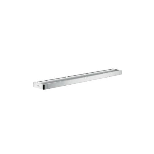 AXOR 42833000 800 Universal EU Version Wall Mount Long Towel Bar/Rail, 3-1/8 in OAD x 1-1/4 in OAH, Metal, Import
