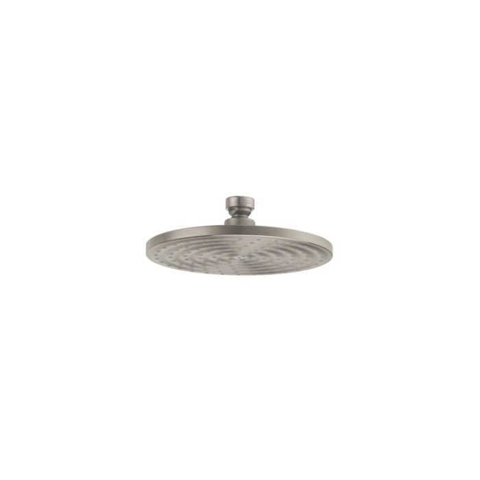 Hansgrohe 4718820 Shower Head, Raindance S 180, 2 gpm, 1 Sprays, 7 in Dia x 5/8 in H Head