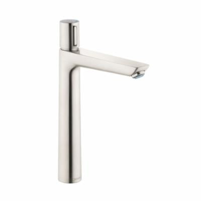 Hansgrohe 71753821 Basin Mixer, Talis E 240, 1.2 gpm Flow Rate, 9-1/4 in H Spout, 1 Handles, 1 Faucet Holes, Brushed Nickel, Function: Traditional