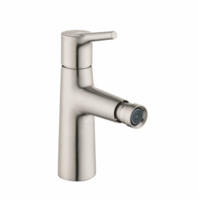 Hansgrohe 72200821 Talis S Bidet Faucet, 1.5 gpm, 3-7/8 in H Spout, 1 Handle, Pop-Up Drain, Brushed Nickel
