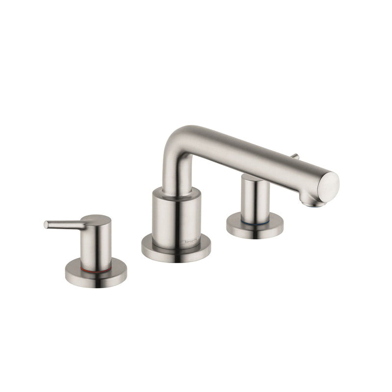 Hansgrohe 72415821 Roman Tub Trim Set, Talis S, 5.8 gpm Flow Rate, Brushed Nickel, 2 Handles, Function: Traditional