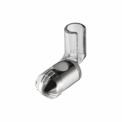 Hansgrohe 88590000 Unica E Wall Bar Slider, For Use With Croma E 75 3-Jet Wall Bar Set/2-Jet Wall Bar Set, 24 in and Unica E Wall Bar, Brass/Plastic, Polished Chrome