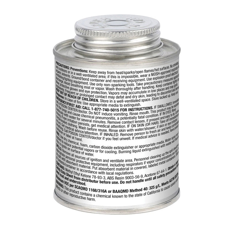A-6 - Low Voc Medium Body ABS Solvent Cement - PF10245