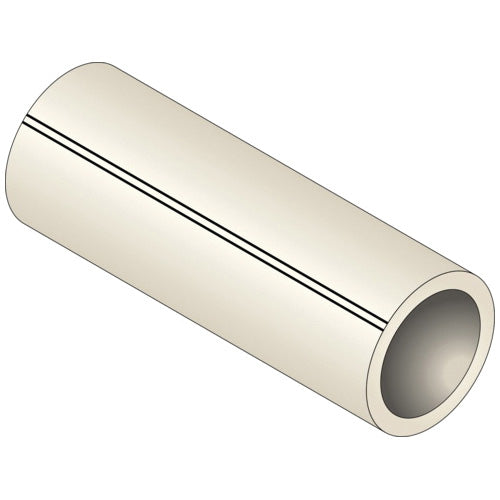 HeatLink® 20254 20000 UV Stabilized Plus Potable Water Tubing, 2 in Nominal, 1.629 in ID x 2-1/8 in OD x 20 x 5 ft Straight L, 0.236 in THK Wall, Natural/Black, Engel/Peroxide, Import