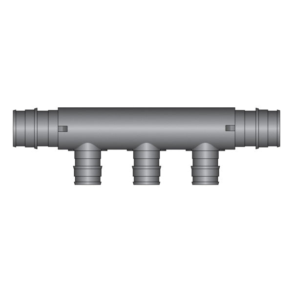 HeatLink® EX14203 EX14000 3-Port Tee, 3/4 in Nominal, PEX F1960 End Style, Polyphenylsulfone, Import
