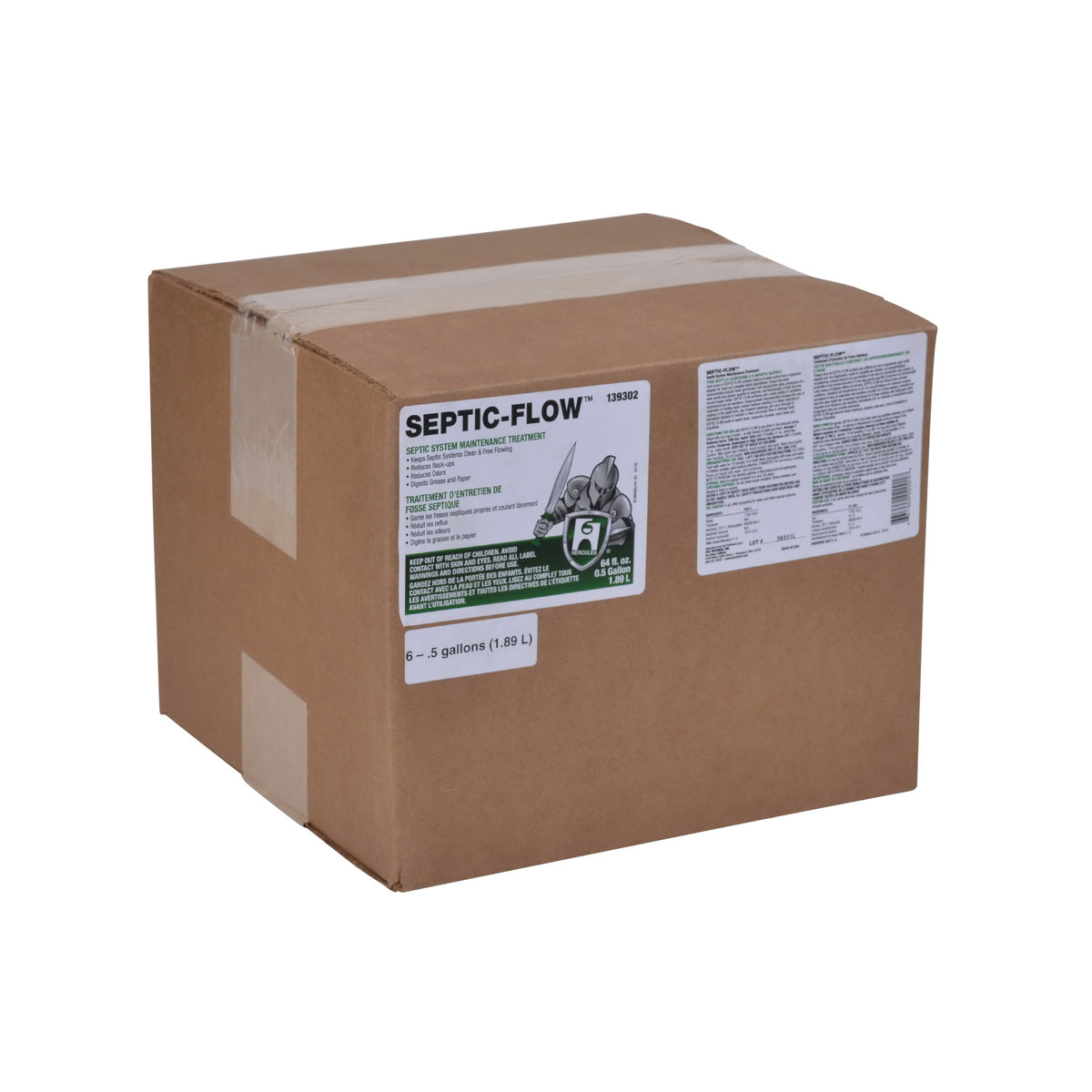 Septic-Flow Maintenance Treatment Cleaner - 64 oz - Green