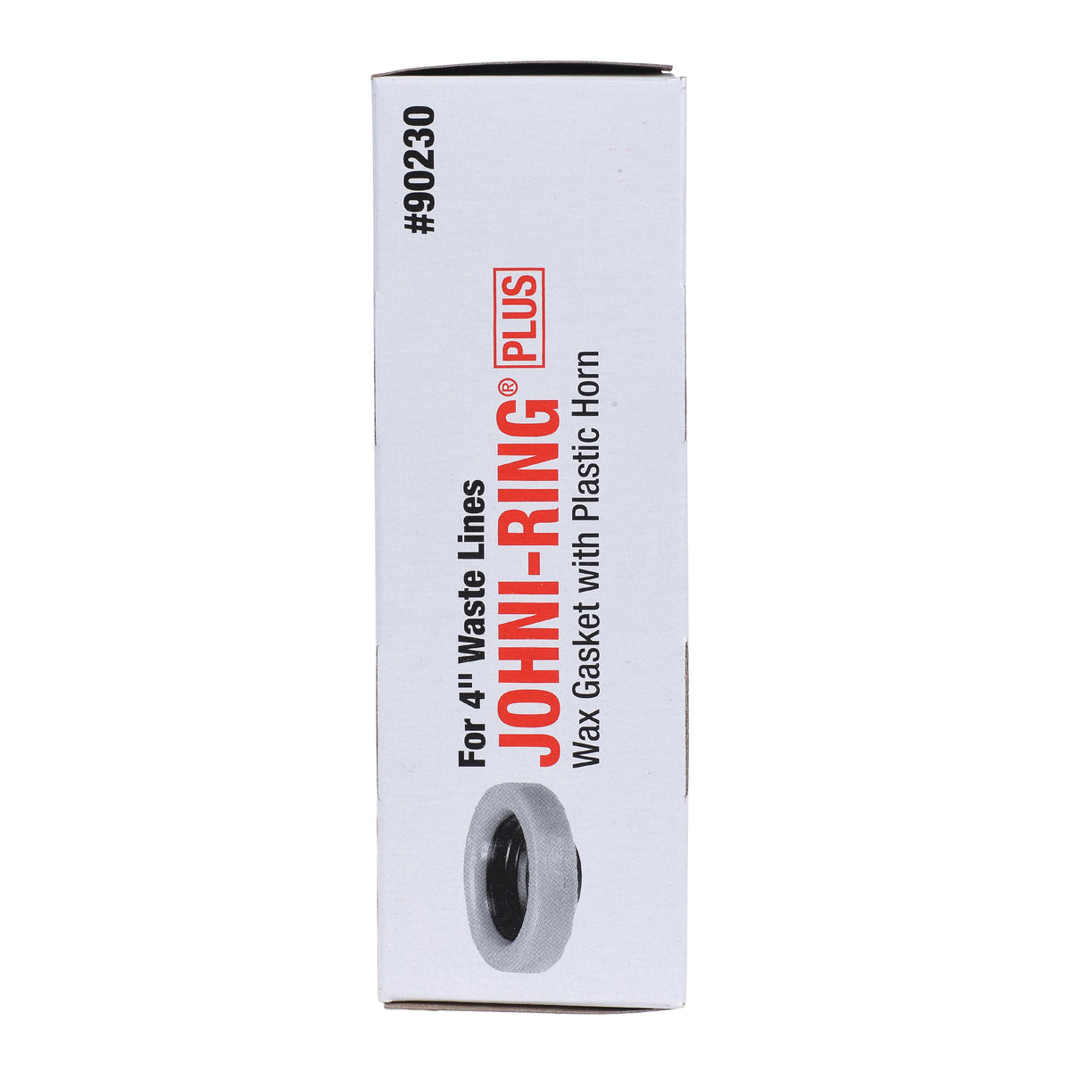 Standard Wax Gasket with Plastic Horn - 4" - Johni-Ring Plus