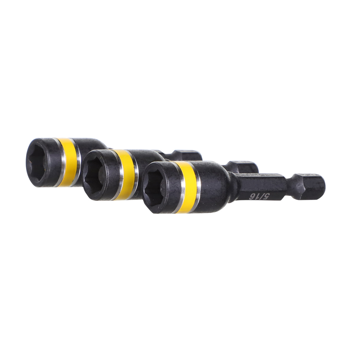 Hilmor® 1885436 Magnetic Nutsetter, Quick-Change Shank, 0.438 in OAL, High Grade Steel, Black Oxide