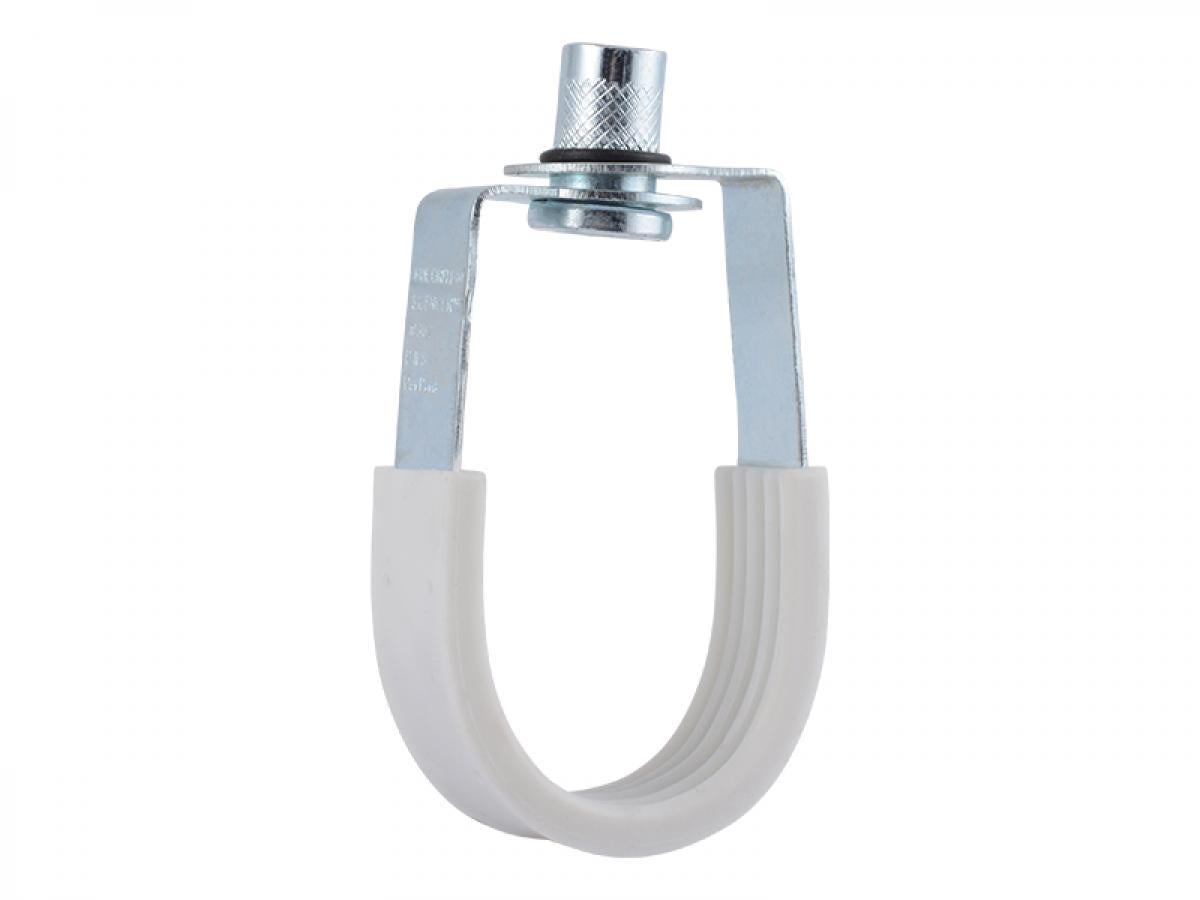 Holdrite® SILENCER™ 301 Acoustic Swivel Loop Hanger With 3/8 in Swivel Nut and TPE Liner, 1/2 in IPS, 3/4 in CTS Pipe, 300 lb Load, Carbon Steel