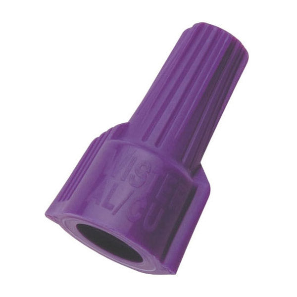 AL/CU PURP TWISTER WIRE CONN