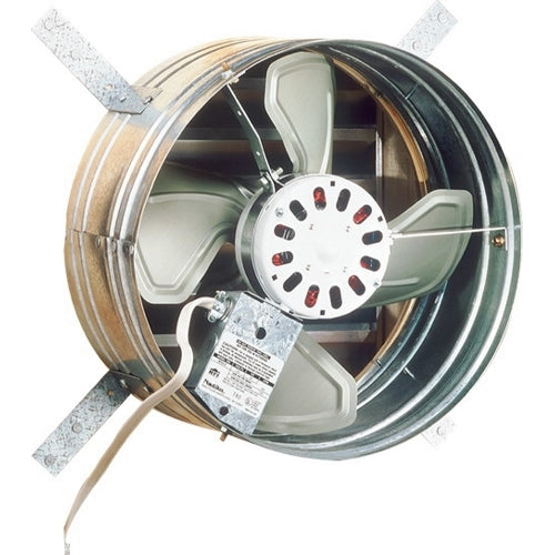 Broan® 353 Attic Ventilator With Model 433 shutter, 1140/900 cfm Flow Rate, 120 V AC