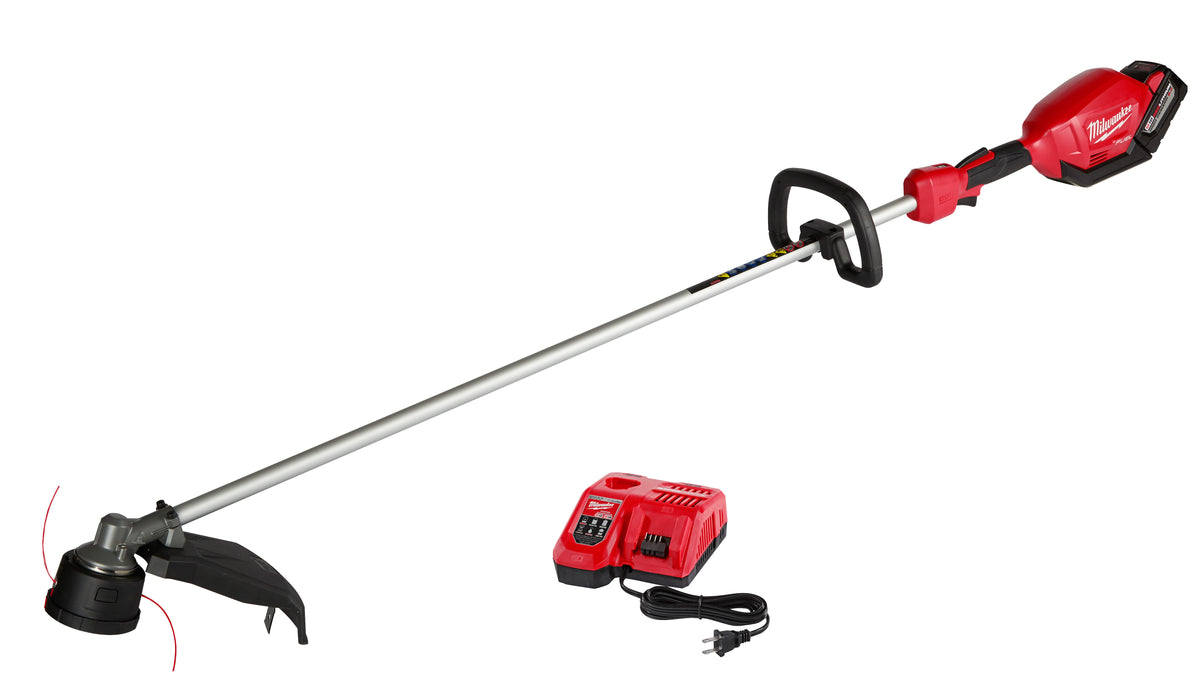 Milwaukee® 2725-21HD Fuel String Trimmer Kit, 14 to 16 in W Cutting, 0.08/0.095 in Dia Line