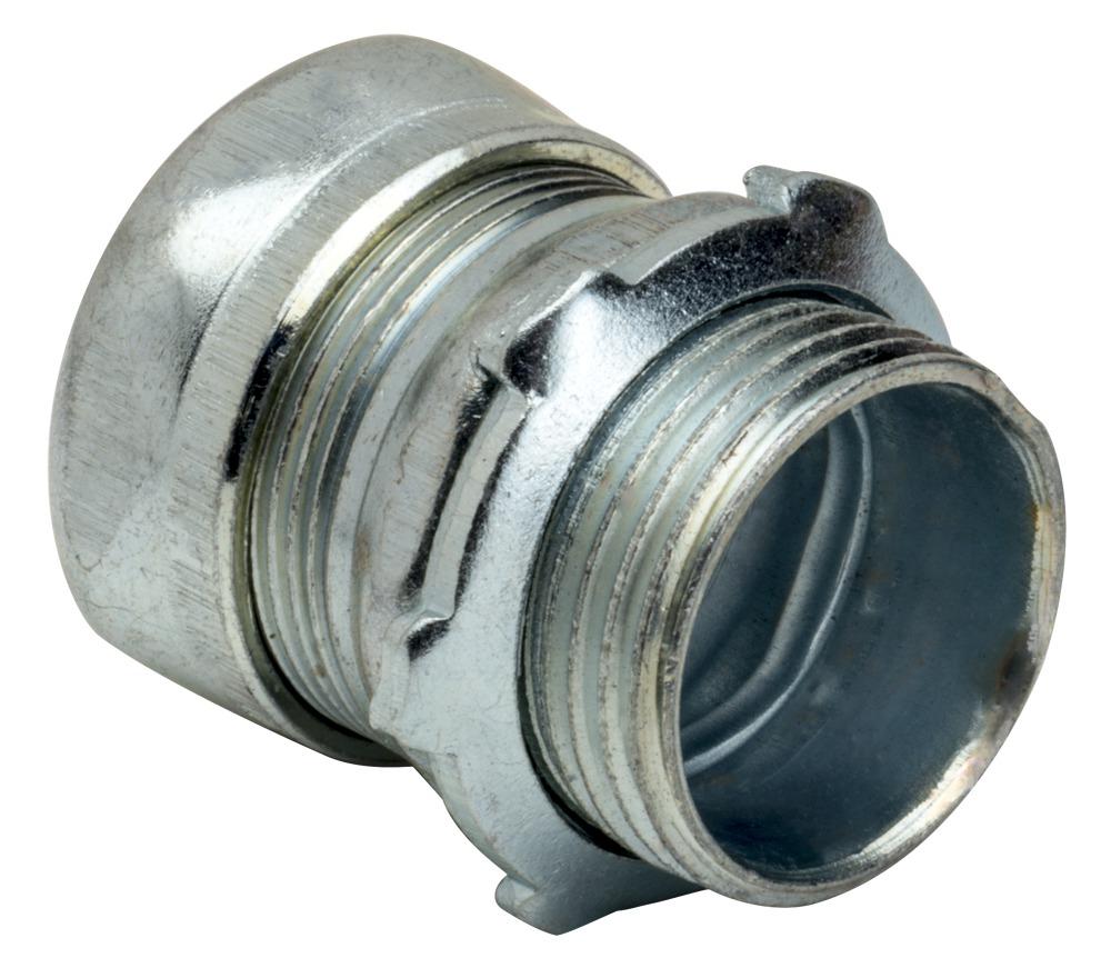 1/2" Comp Connector - Steel