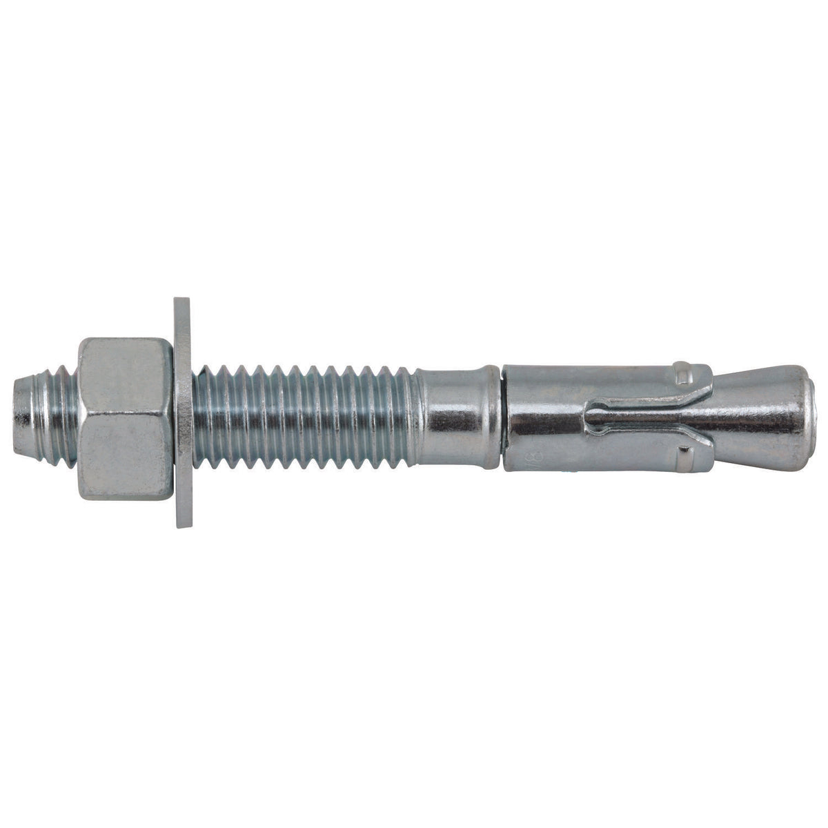 DeWALT® 7412SD1-PWR SD1 Expansion Wedge Anchor, 3/8 in Dia, 2-3/4 in OAL, 1-3/8 in L Thread, Carbon Steel, Zinc Plated
