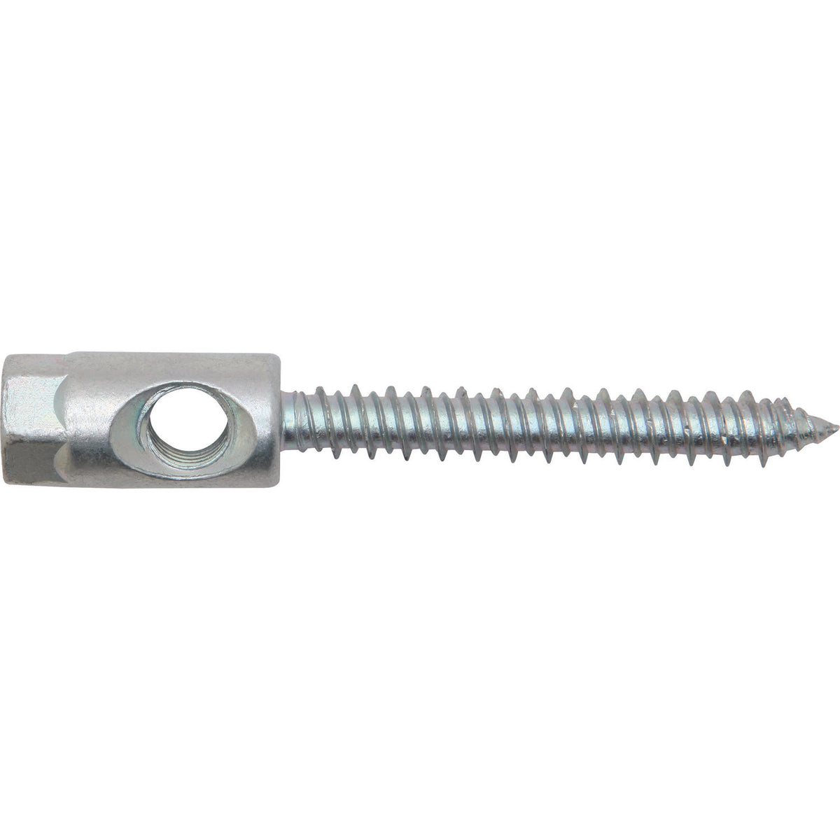 DeWALT® Hangermate® PFM2271050 Horizontal/Vertical Rod Hanger Anchor, 3/8 in Dia, 1-3/8 in L Thread, Carbon Steel, Zinc Plated
