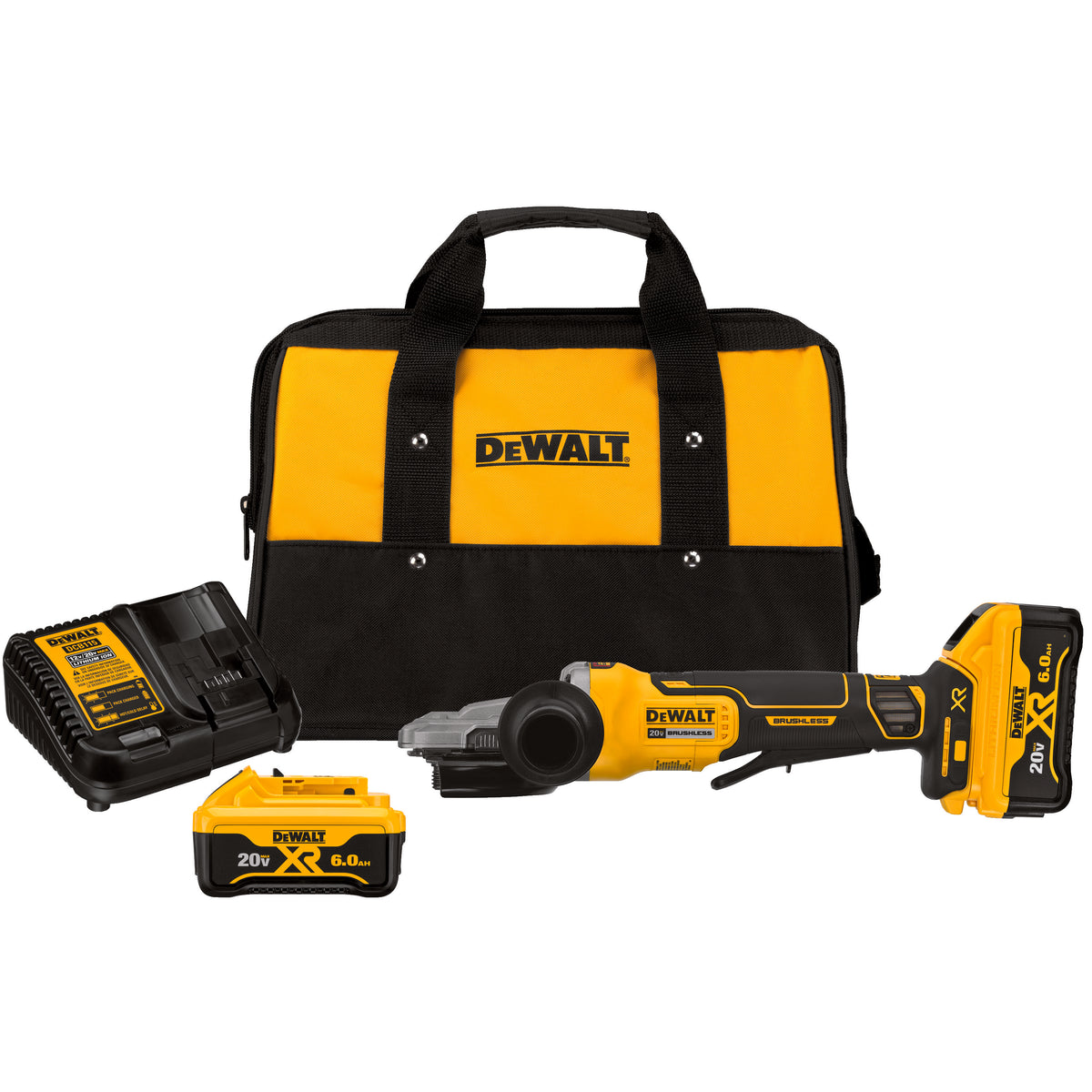 Small Angle Grinder Kit - 5" Dia Wheel - 20 V DC