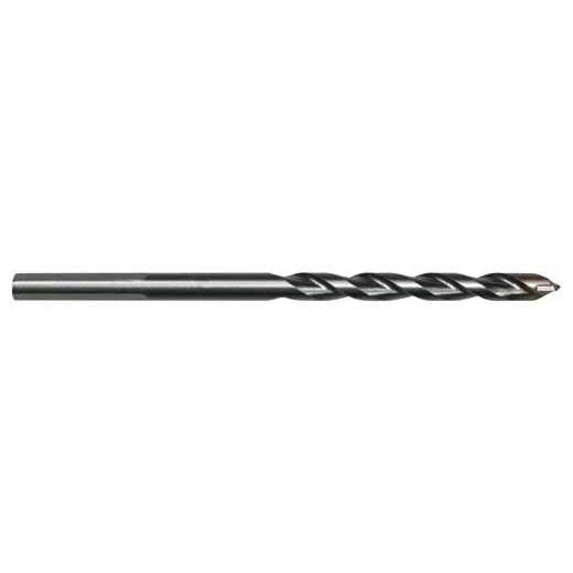 Milwaukee® Secure-Grip™ 48-20-8840 2-Cutter Heavy Duty Hammer Drill Bit, 5/8 in Drill Bit, 5/8 in 3-Flat Shank, 4 in D Cutting, Carbide Cutting Edge, 6 in OAL