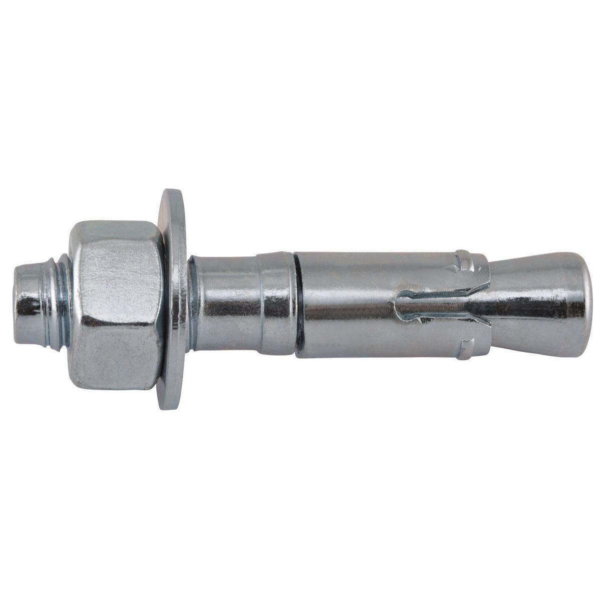 DeWALT® 7420SD1-PWR SD1 Expansion Wedge Anchor, 1/2 in Dia, 2-3/4 in OAL, 1 in L Thread, Carbon Steel, Zinc Plated