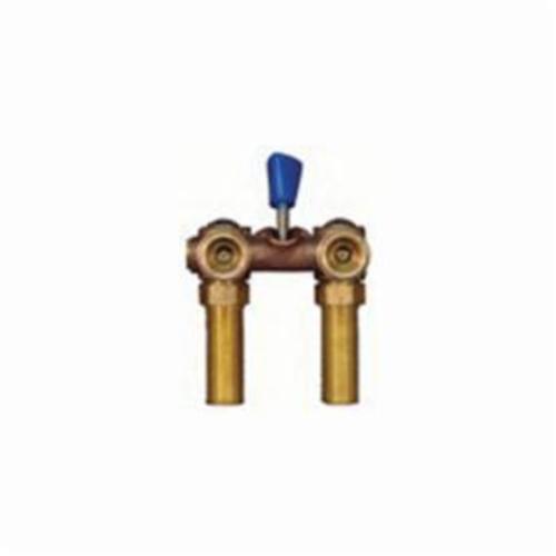 Water-Tite 88403 Washing Machine Outlet Box Valve With Handle, 1/2 in, PEX, Import