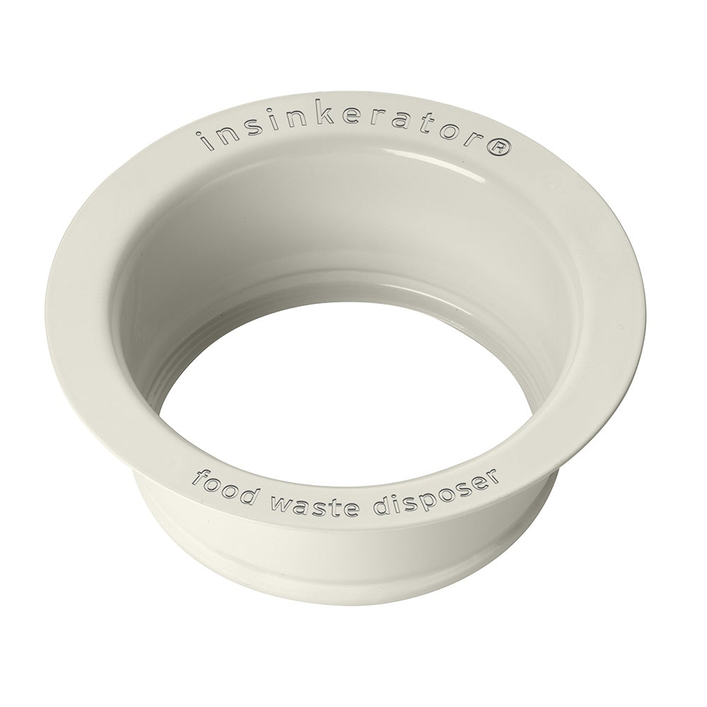 Insinkerator® 73170D Sink Flange, For Use With Insinkerator® Garbage Disposal, Steel, Biscuit, Domestic