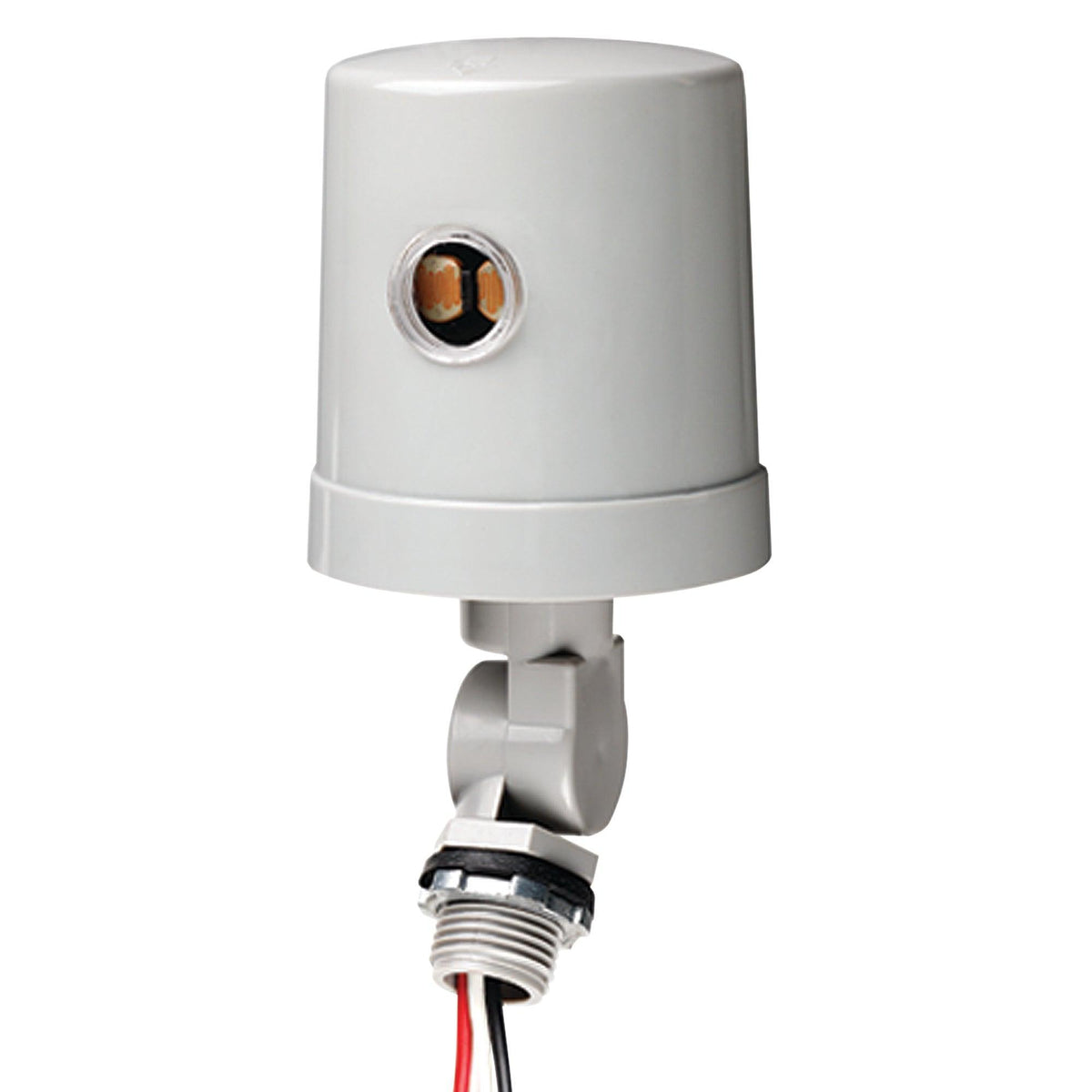 Intermatic® K4236C K4200 Stem and Swivel Mounting Photocontrol, 120 to 277 V AC, 1800 to 4150 W Tungsten, 1000 to 2300 VA Ballast, Box/Fixture Mount, Polycarbonate