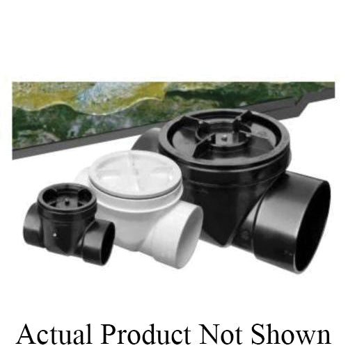 IPEX 123284 Backwater Valve, 4 in, DWV Hub, ABS Body, Import