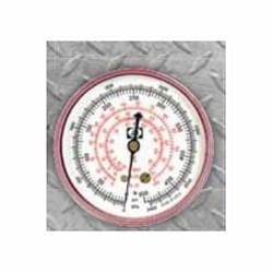 JB Industries 29297 High Side Standard Pressure Gauge, 0 to 800 psi, 1/8 in MNPT Connection, 2-1/2 in Dial