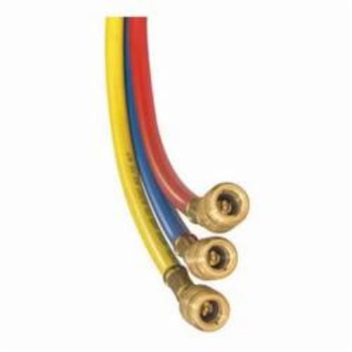 JB Industries Kobra® CLS-60B 1-Piece High Pressure Charging Hose With Secure Seal Fitting, 1/4 in, 60 in L, 800 psi, Kevlar®, Domestic
