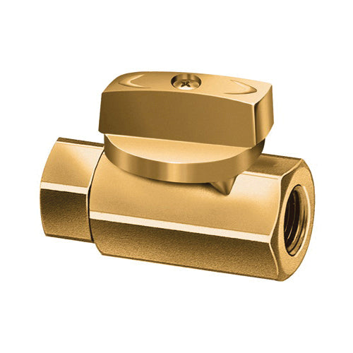 JB Industries V34900 Refrigeration Shut-Off Ball Valve, 1/8 in Nominal