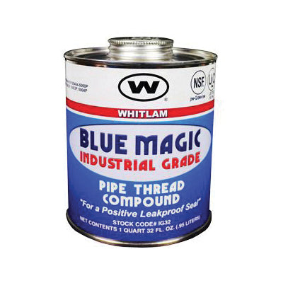 Industrial Grade Thread Sealant - 1 Qt Brush-in Cap Bottle