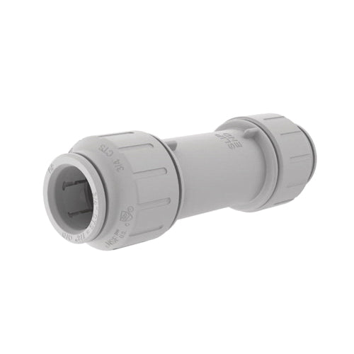 John Guest® Speedfit® Slip Connector, CTS End Style, Plastic, Domestic