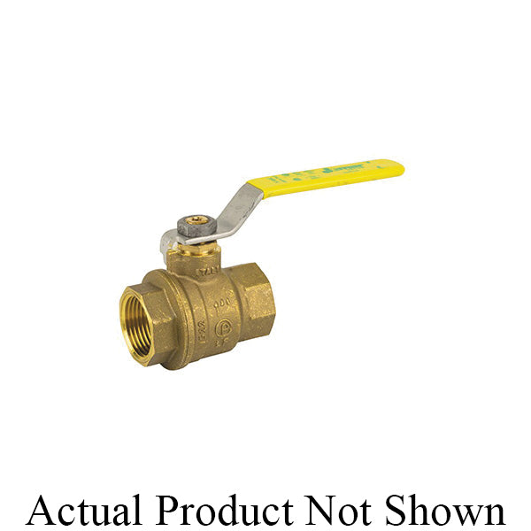 2-Piece Ball Valve with Handle - Brass Body