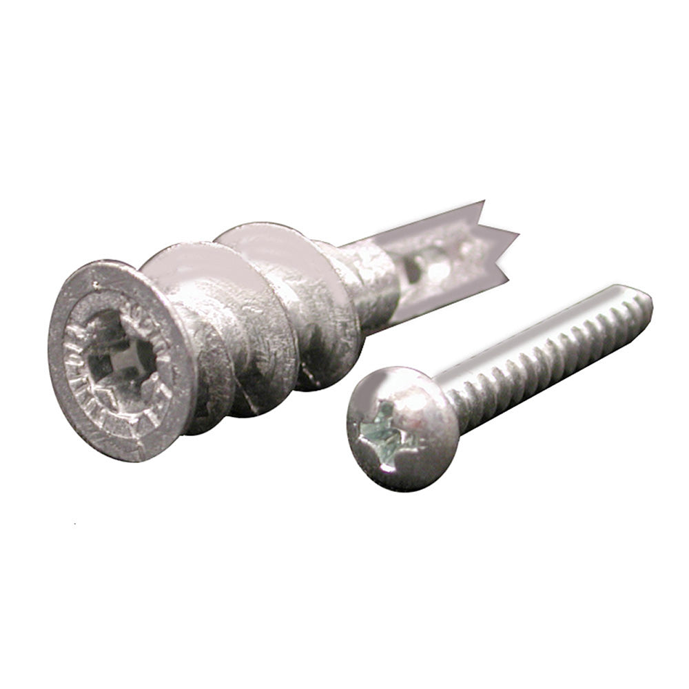 Jones Stephens™ A33010 E-Z Anchor Bolts/Self-Drilling With 1-1/4 in Screw, 1/2 in Dia x 1-11/16 in OAL