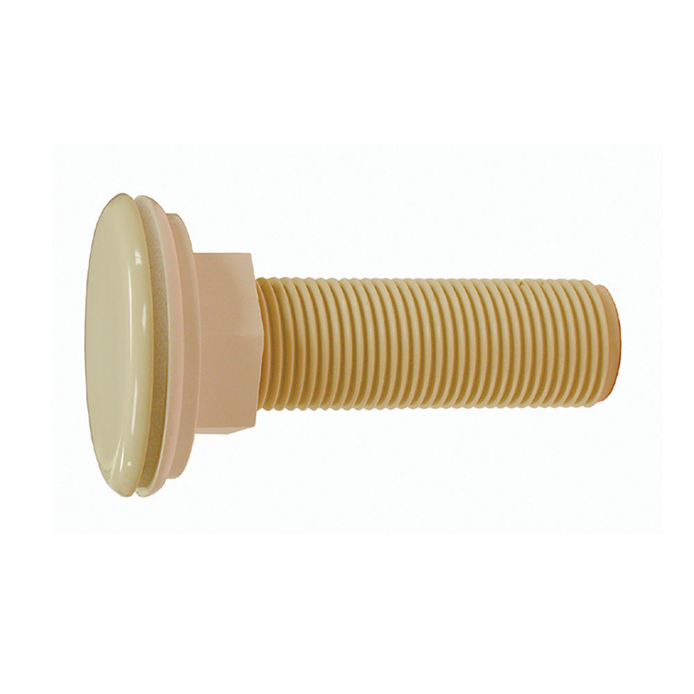 Screw Down Faucet Hole Cover - Almond - Celcon Plastic