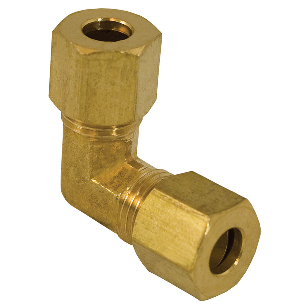 Jones Stephens™ C74042LF Compression 90 deg Elbow, 1/2 in, Brass